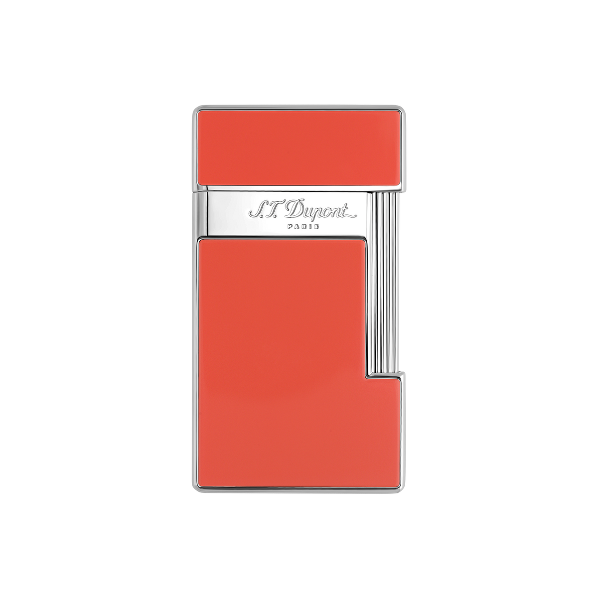 ST Dupont Feuerzeug Slimmy Palladium, Coral