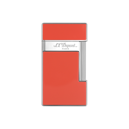 ST Dupont Feuerzeug Slimmy Palladium, Coral