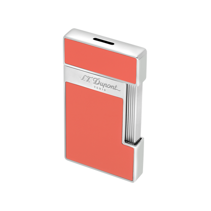 ST Dupont Feuerzeug Slimmy Palladium, Coral