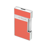 ST Dupont Feuerzeug Slimmy Palladium, Coral