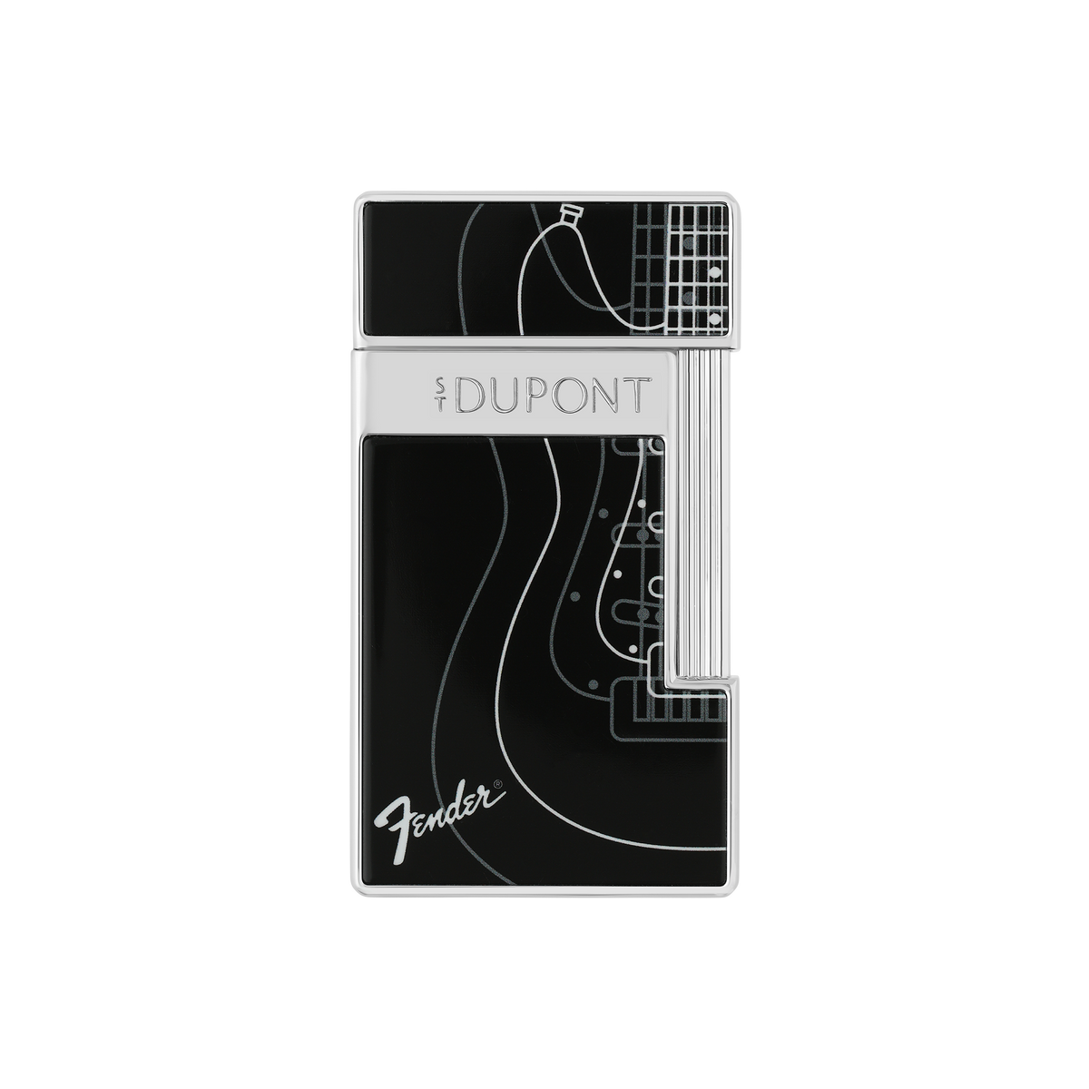 ST Dupont Feuerzeug Slimmy Ltd. Edt., Schwarz