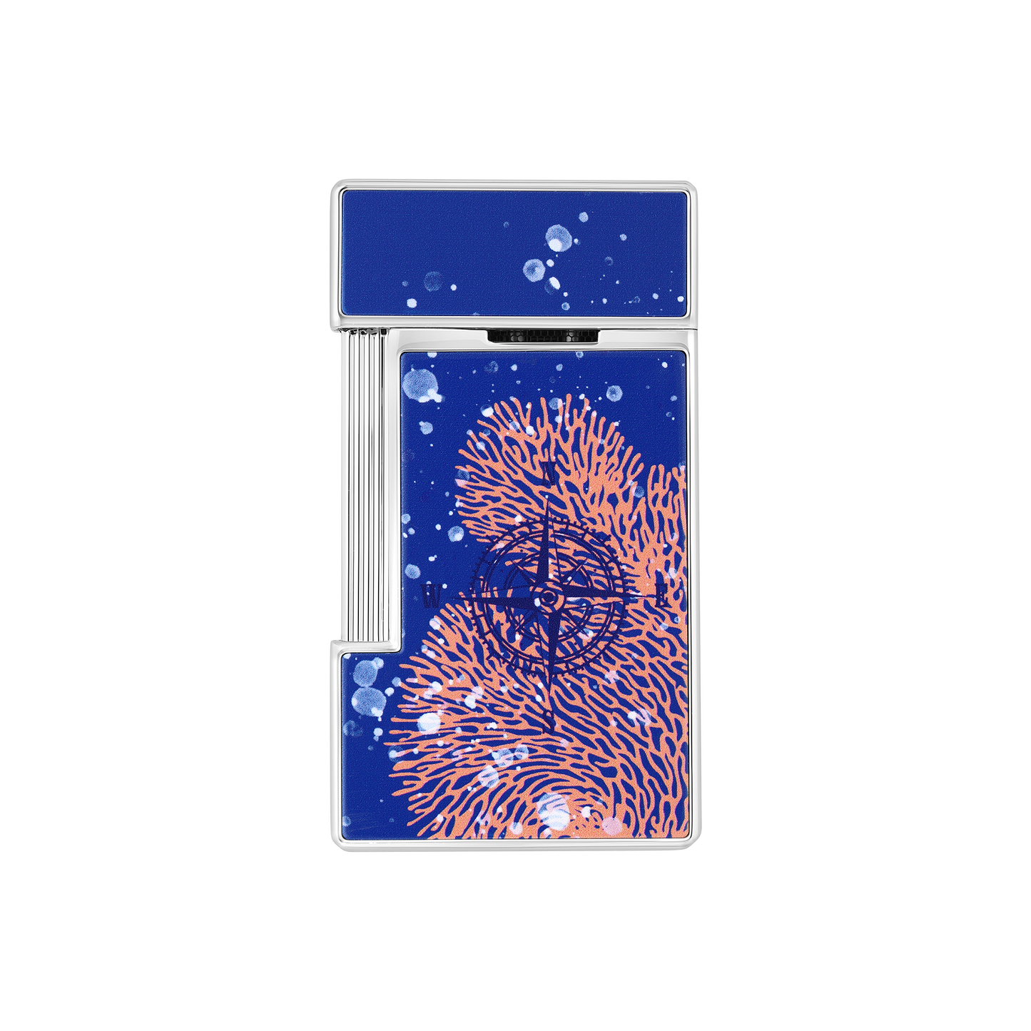 ST Dupont Lighter Slimmy 20000 Lieues Sous Les Mers, Ltd. Edt., Royal-blue