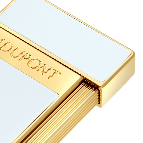 ST Dupont Feuerzeug Slimmy White