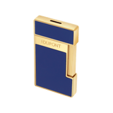 ST Dupont Feuerzeug Slimmy Indigo-blue