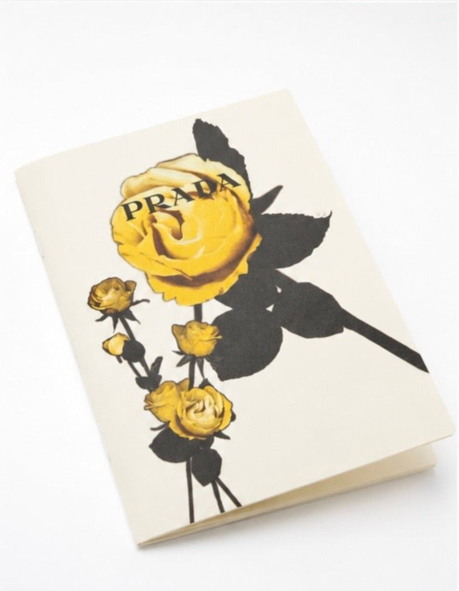 PRADA Notebook Refill Travel Journal Sand Camouflage