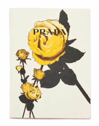 PRADA Notebook Refill Travel Journal Sand Camouflage
