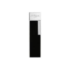 ST Dupont Feuerzeug Twiggy Palladium, Schwarz