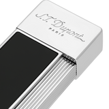 ST Dupont Feuerzeug Twiggy Palladium, Schwarz