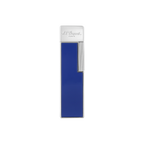 ST Dupont Feuerzeug Twiggy Palladium, Indigo-blue