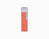 ST Dupont Feuerzeug Twiggy Palladium, Coral