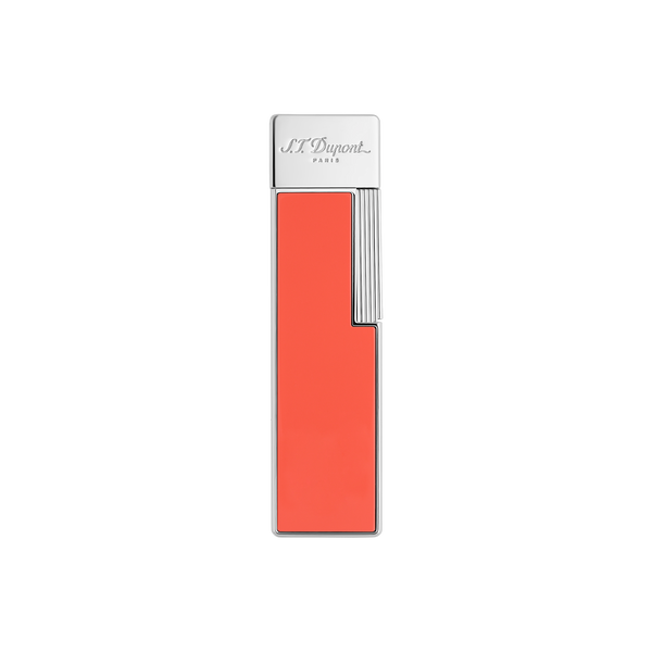 ST Dupont Feuerzeug Twiggy Palladium, Coral