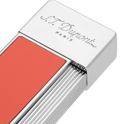 Briquet S.T. Dupont Twiggy Palladium, Corail