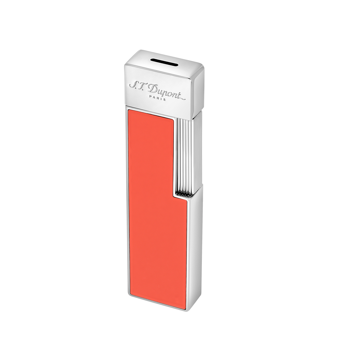 Briquet S.T. Dupont Twiggy Palladium, Corail