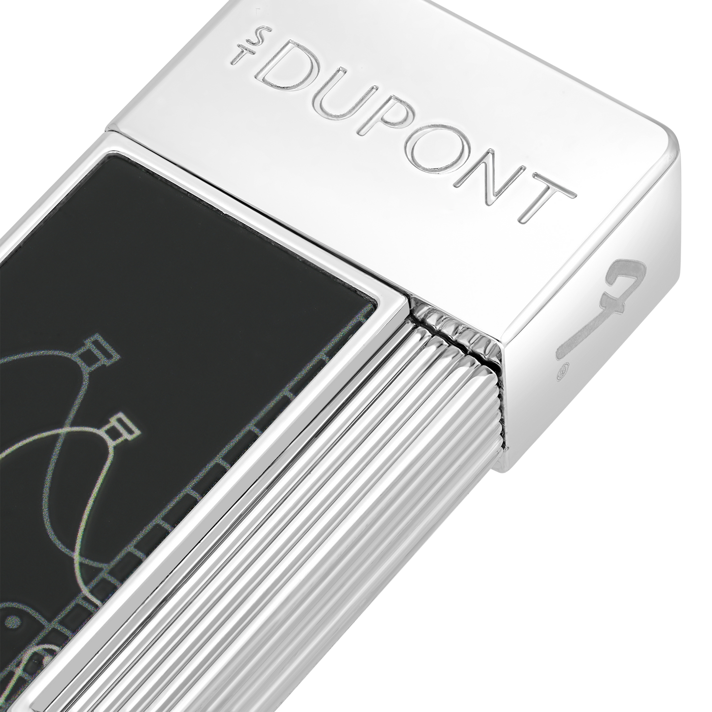 ST Dupont Lighter Twiggy Ltd. Edt., Black