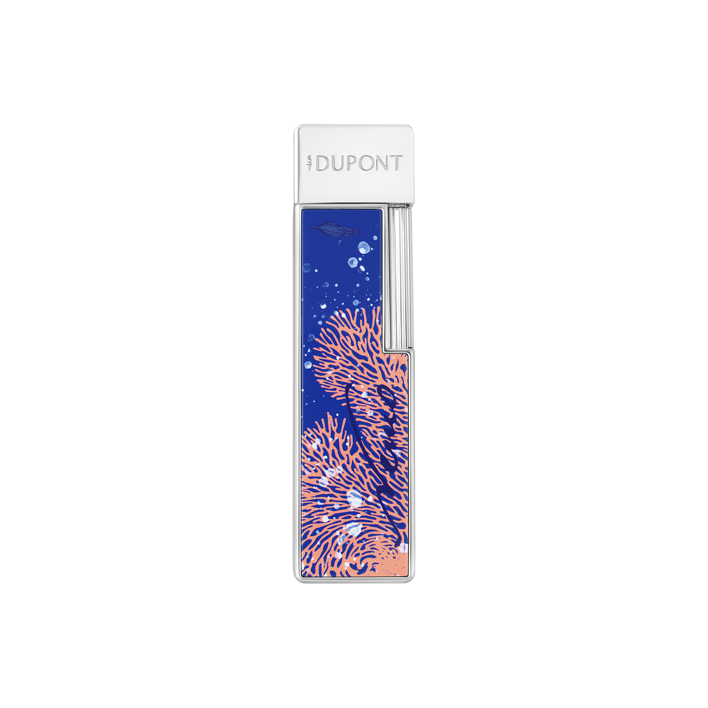 ST Dupont Lighter Twiggy 20000 Leagues Under the Sea, Ltd. Edt., Royal-blue