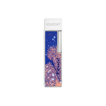 ST Dupont Lighter Twiggy 20000 Leagues Under the Sea, Ltd. Edt., Royal-blue