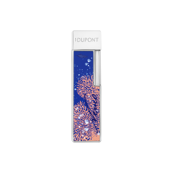 ST Dupont Feuerzeug Twiggy 20000 Lieues Sous Les Mers, Ltd. Edt., Royal-blue