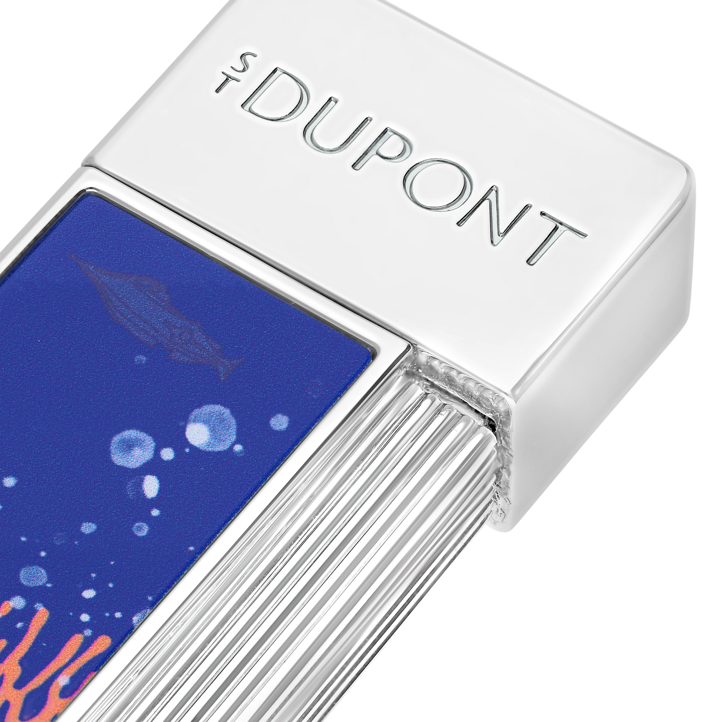 ST Dupont Lighter Twiggy 20000 Leagues Under the Sea, Ltd. Edt., Royal-blue