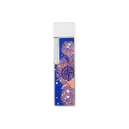ST Dupont Lighter Twiggy 20000 Leagues Under the Sea, Ltd. Edt., Royal-blue