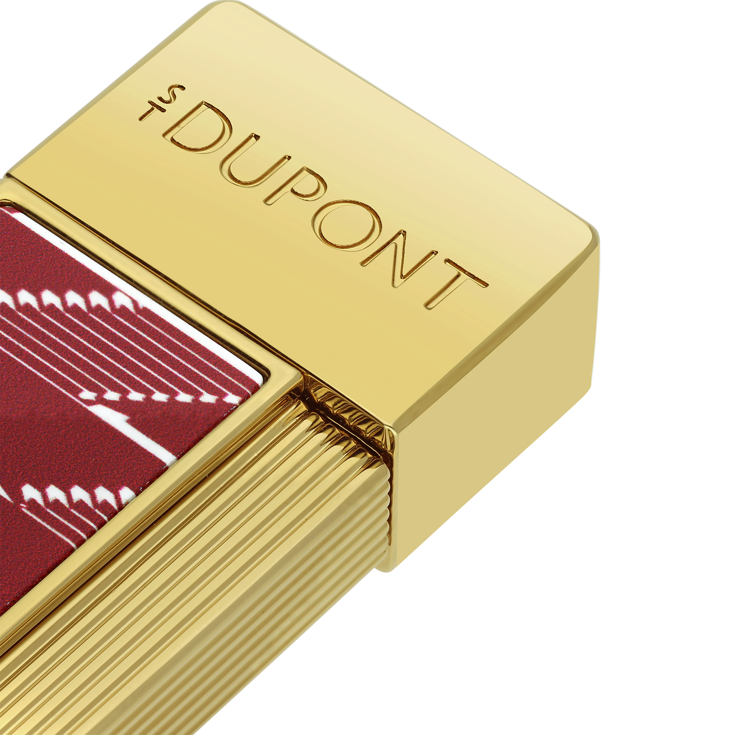 ST Dupont Feuerzeug Twiggy Monogram, Ltd. Edt., Burgundy