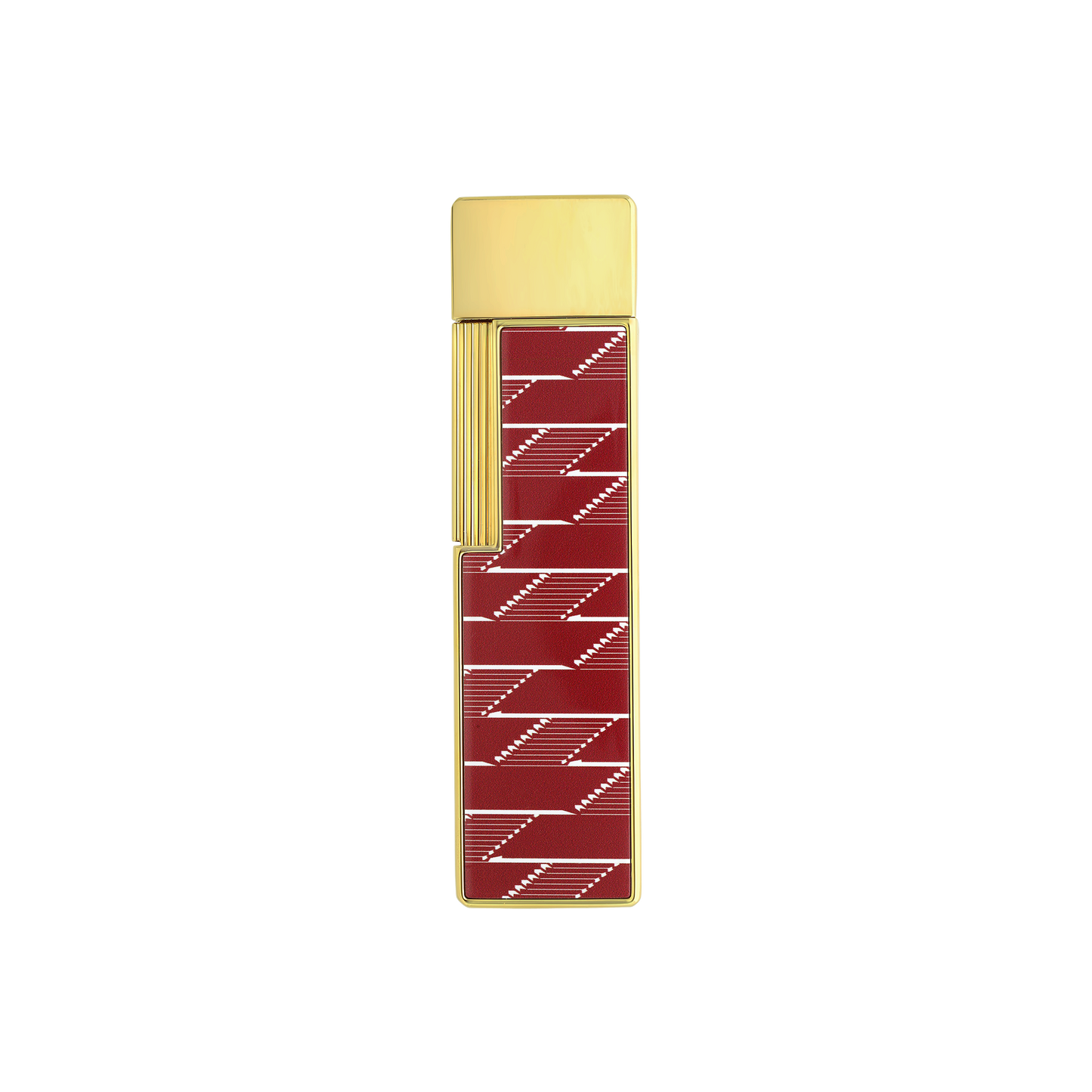ST Dupont Feuerzeug Twiggy Monogram, Ltd. Edt., Burgundy