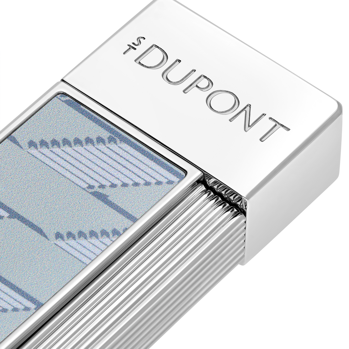 ST Dupont Lighter Twiggy Monogram, Ltd. Edt., Grey