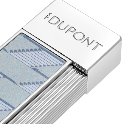 ST Dupont Lighter Twiggy Monogram, Ltd. Edt., Grey