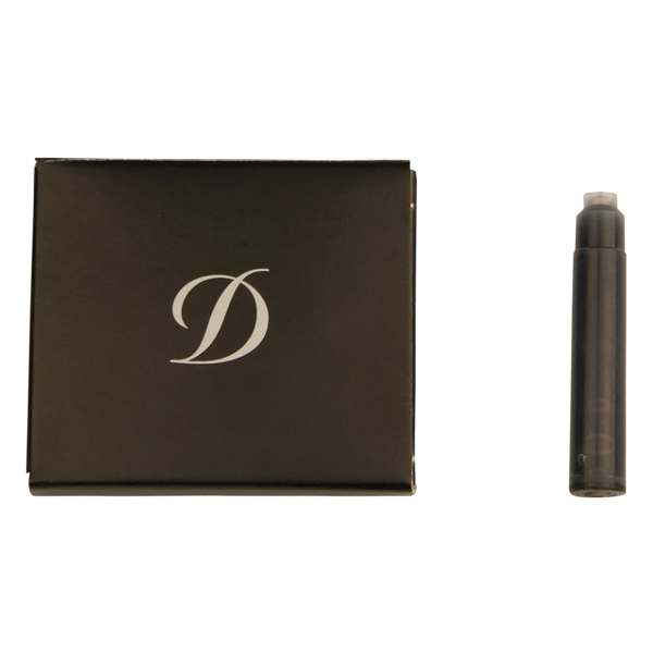 ST Dupont Füllfederhalter Box 10 Nachfüllungen Ltd. Edt., Schwarz