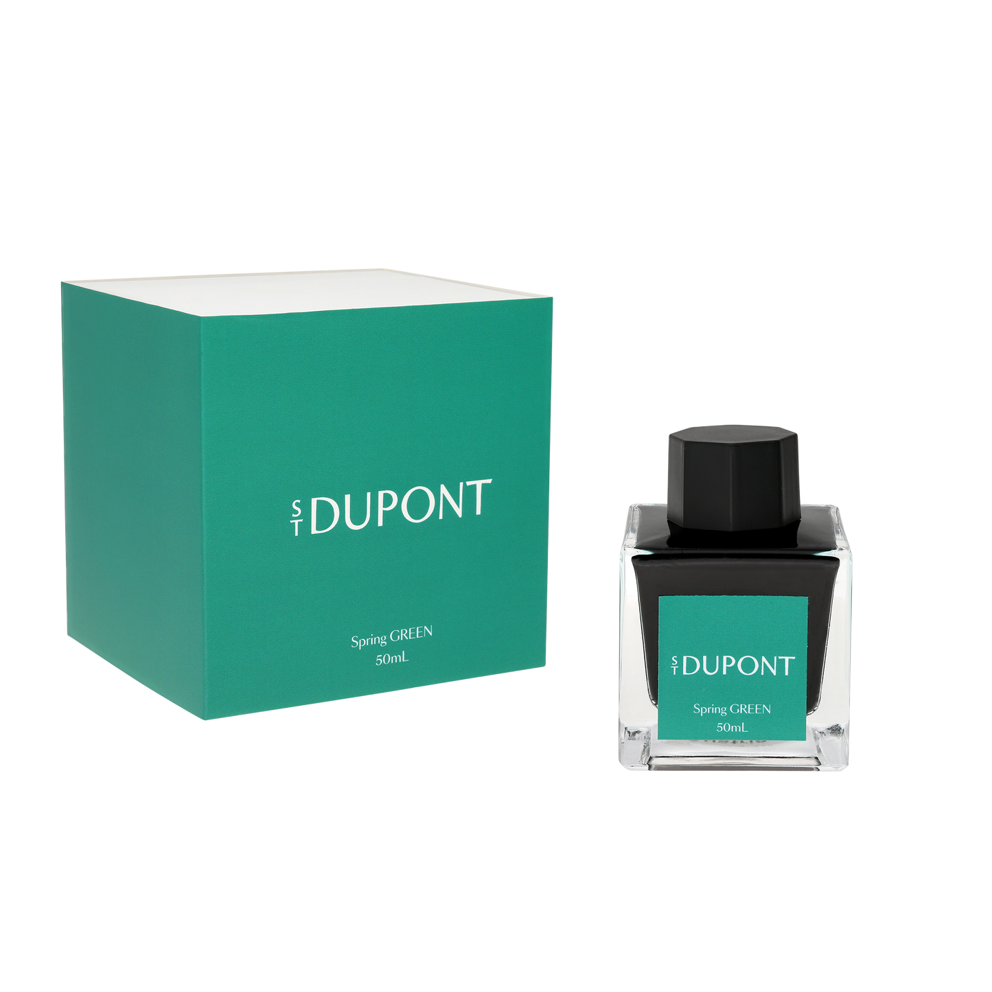 ST Dupont Fountain Pen Ink Bottles Green