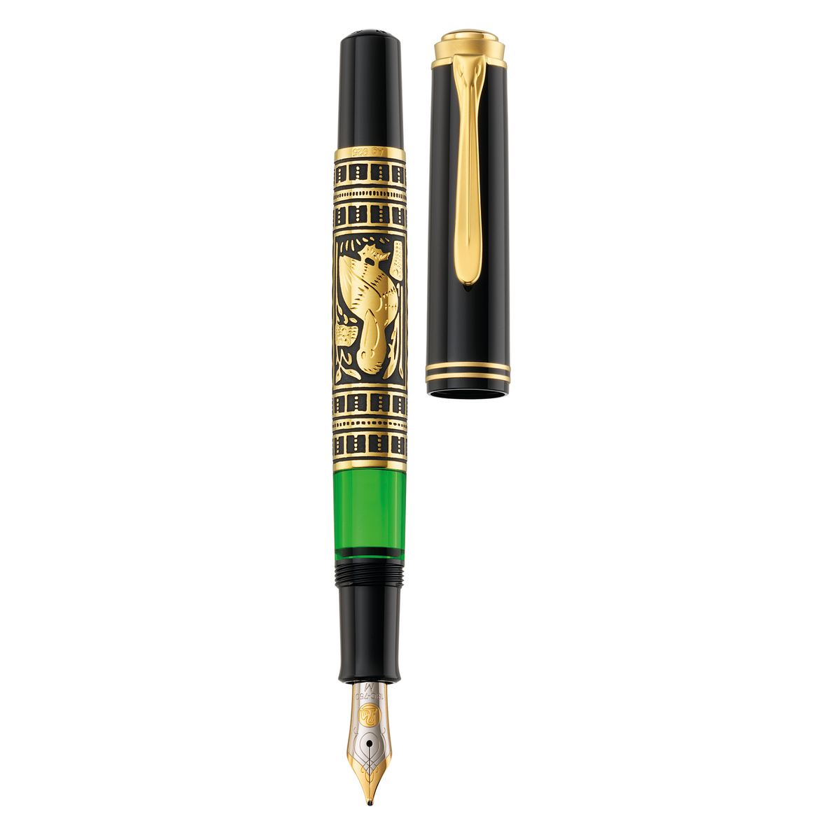Pelikan, Stylo-plume Toledo M700, Plume 18 carats, noir