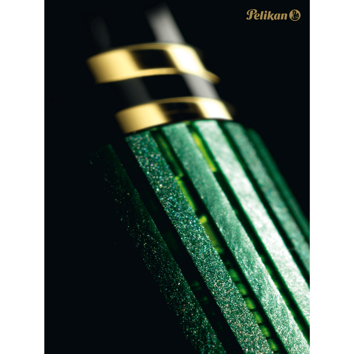 Pelikan, Füller Souverän M1000, 18K Feder, schwarz-grün