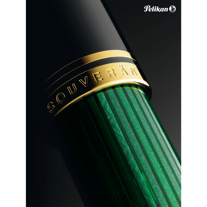Pelikan, Füller Souverän M1000, 18K Feder, schwarz-grün