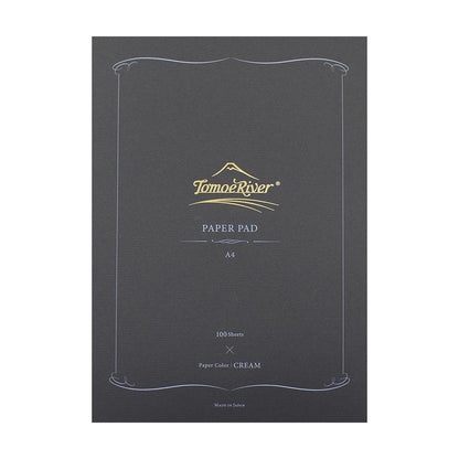 Tomoe River, carnet de papier pour stylo-plume, A6 pointillé crème, noir