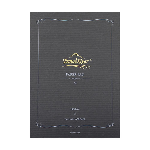 Tomoe River, carnet de papier pour stylo-plume, A6 pointillé crème, noir