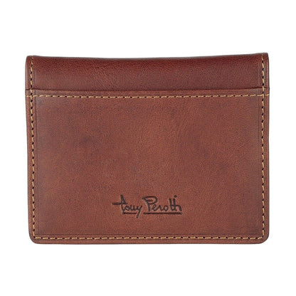 Tony Perotti, Credit Card Case Vegetale, dark brown