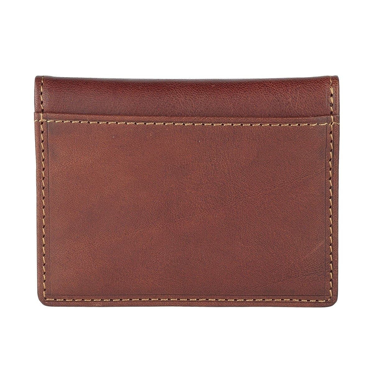Tony Perotti, Credit Card Case Vegetale, dark brown