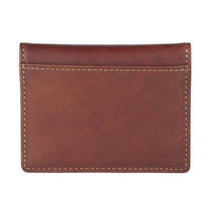 Tony Perotti, Credit Card Case Vegetale, dark brown