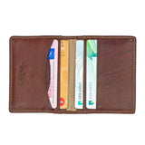 Tony Perotti, Kreditkartenetui Vegetale, dunkelbraun