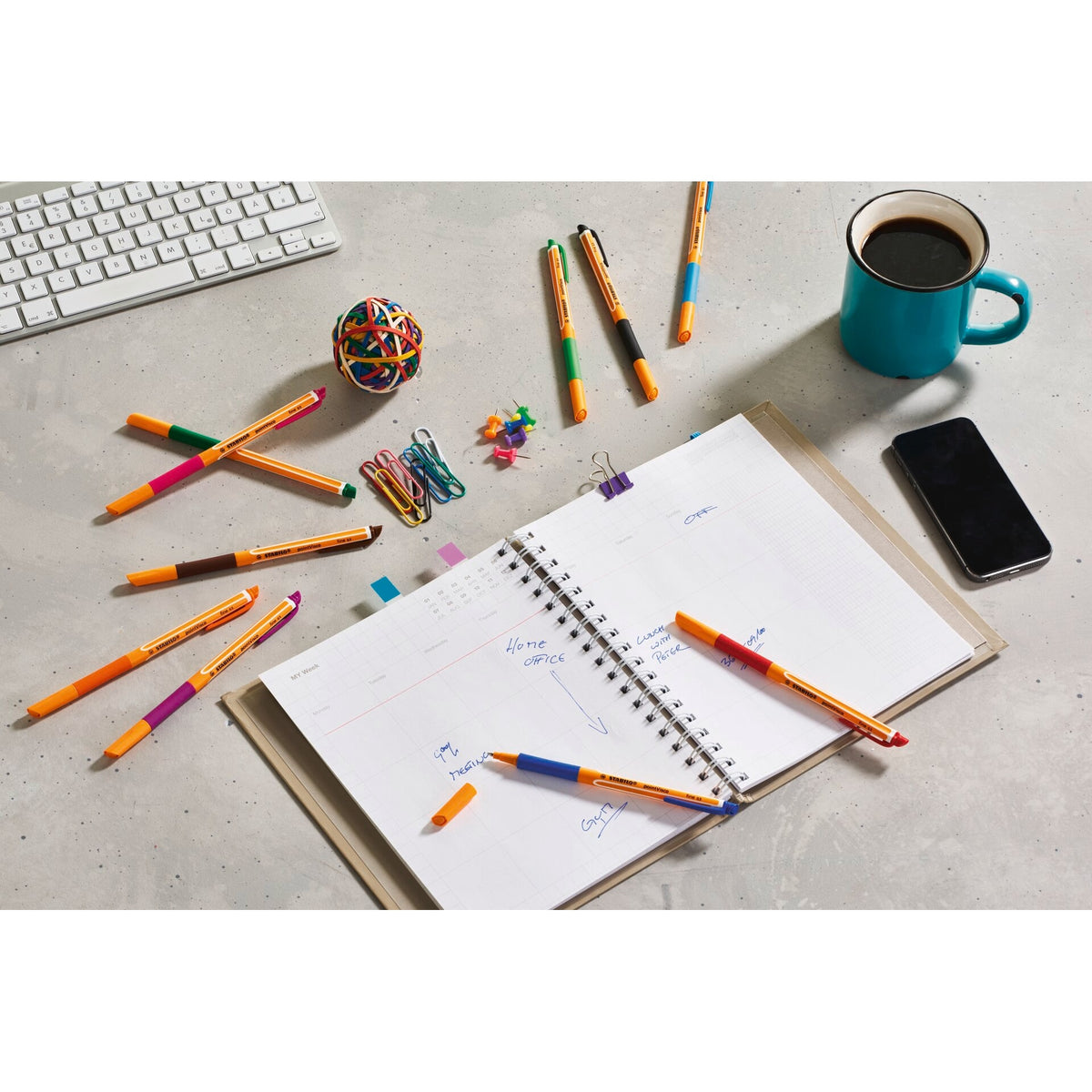 STABILO pointVisco schwarz Rollerball – Ansicht 4