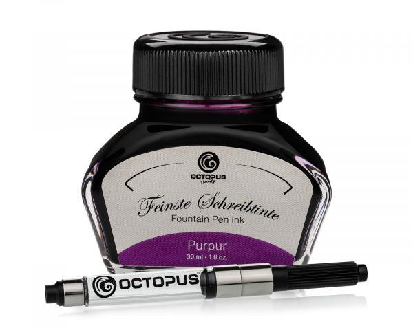 Octopus Fluids Fountain Pen Ink incl. Standard Converter Purple