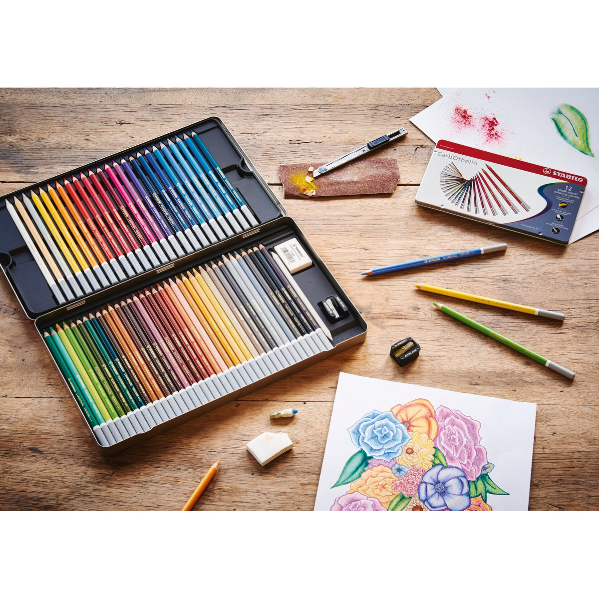 STABILO CarbOthello Pastellkreidestift indischgelb – Ansicht 5