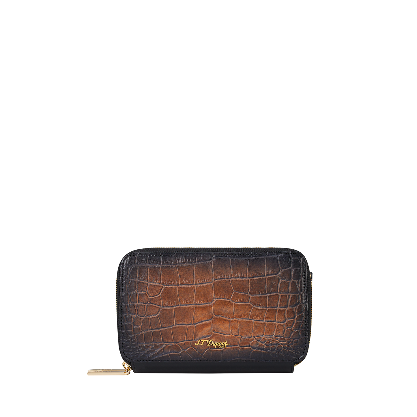 ST Dupont Leather goods Atelier Brown