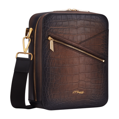 ST Dupont Leather goods Atelier Brown