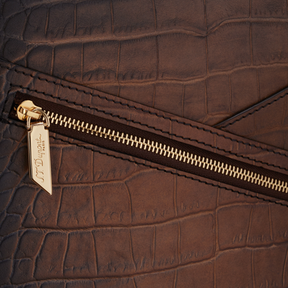 ST Dupont Leather goods Atelier Brown