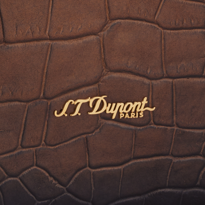 ST Dupont Leather goods Atelier Brown