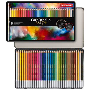 STABILO CarbOthello Metalletui ARTYplus Pastellkreidestift 36 Farben – Ansicht 1