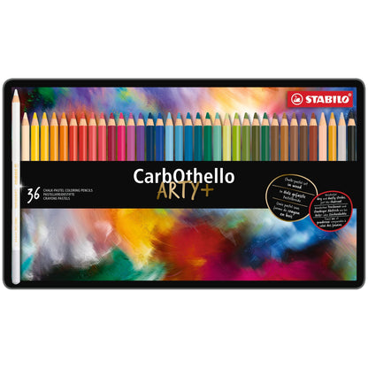 STABILO CarbOthello Metalletui ARTYplus Pastellkreidestift 36 Farben – Ansicht 2