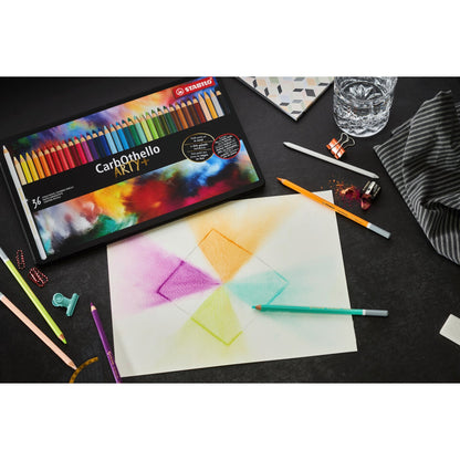 STABILO CarbOthello Metalletui ARTYplus Pastellkreidestift 36 Farben – Ansicht 5