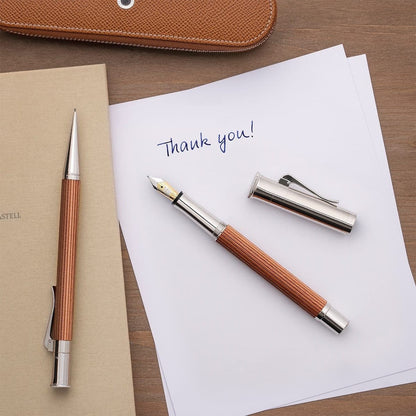 Graf von Faber-Castell, Fountain Pen Classic Pernambuco, 18K Nib, brown