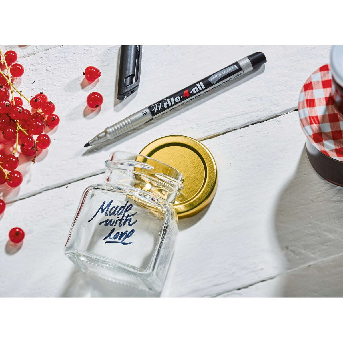 STABILO Write-4-all blau Permanent-Marker medium – Ansicht 5